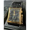 Image 3 : BOSOVI Swiss Movement Gold Watch with Box and Warranty