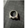 Image 5 : Sterling Silver 925 Ring with Black and Clear Stones