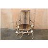 Image 1 : ELK Antler CHAIR with AXIS DEER Hide Cushions