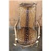 Image 4 : ELK Antler CHAIR with AXIS DEER Hide Cushions