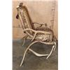 Image 5 : ELK Antler CHAIR with AXIS DEER Hide Cushions