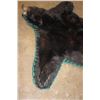Image 6 : Big BLACK BEAR Rug with its Head and a Double Felted Backing