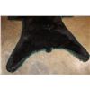 Image 7 : Big BLACK BEAR Rug with its Head and a Double Felted Backing