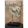 Image 1 : Reproduction SABRE TOOTH TIGER Skull on a Display Stand