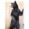 Image 8 : Massive Life-sized BLACK BEAR on Decorative Forest Base with Wheels