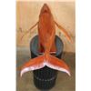 Image 7 : Hand-carved Wood WHALE Sculpture by W. Jacobsen