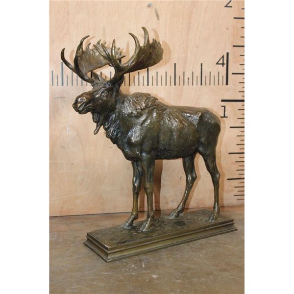Big MOOSE Bronze Sculpture after A.P. Proctor