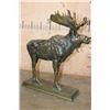 Image 2 : Big MOOSE Bronze Sculpture after A.P. Proctor