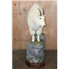 Image 3 : Life-sized MOUNTAIN GOAT on a Decorative Rock Base with Wheels