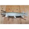 Image 10 : Huge ALLIGATOR GAR Reproduction Fish Mounted on Driftwood