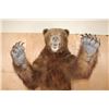 Image 4 : XL Standing BROWN BEAR on a Wood Base with Wheels