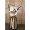 Image 3 : 2 "Interlocked" AXIS DEER on a Pedestal Base with AXIS DEER Hide Panels