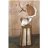 Image 5 : 2 "Interlocked" AXIS DEER on a Pedestal Base with AXIS DEER Hide Panels