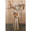 Image 6 : 2 "Interlocked" AXIS DEER on a Pedestal Base with AXIS DEER Hide Panels