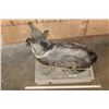 Image 7 : Life-sized JAVELINA on a Rustic Wood Base