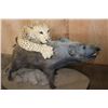 Image 11 : *TEXAS RESIDENTS ONLY* Life-sized LEOPARD "Attacking" a BUSHPIG on a Stationary Base