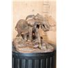 Image 5 : Leadwood Carving of Elephants signed "T. Tshuma"