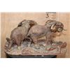 Image 6 : Leadwood Carving of Elephants signed "T. Tshuma"