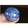 Image 1 : Big Polished BLUE LAPIS LAZULI Mineral Sphere, Weight: 5 lbs