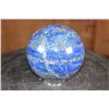 Image 2 : Big Polished BLUE LAPIS LAZULI Mineral Sphere, Weight: 5 lbs