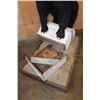 Image 4 : Life-sized BLACK BEAR with a Bee Box on a Wood Base