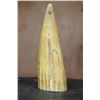 Image 7 : Antique SPERM WHALE Tooth Scrimshawed with a Whaling Ship and Phrase