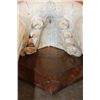 Image 5 : WALRUS Skull Upper Mask with its Ivory Tusks Mounted on a Wood Plaque