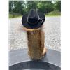 Image 3 : *New* Life-sized Cowboy SQUIRREL on a Log Slice Base