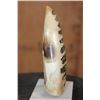 Image 4 : Antique Scrimshawed WHALE Tooth on a Custom Marble Display Stand