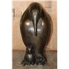 Image 4 : XL Bronze Mother PENGUIN with her Baby Sculpture
