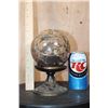 Image 3 : Big MALIGANO JASPER Mineral Sphere with Druzy QUARTZ on a Decorative Stand