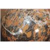 Image 8 : Big MALIGANO JASPER Mineral Sphere with Druzy QUARTZ on a Decorative Stand