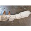Image 5 : XL Fossilized MOSASAUR Jaw Section with 12 Fully Rooted Teeth