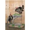 Image 2 : 2 Life-sized TURKEYS on a Decorative Base with Wheels