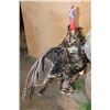 Image 4 : 2 Life-sized TURKEYS on a Decorative Base with Wheels