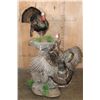 Image 5 : 2 Life-sized TURKEYS on a Decorative Base with Wheels