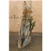 Image 7 : Life-sized "Howling" COYOTE on a Decorative Base