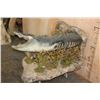 Image 4 : Half-body ALLIGATOR with a Life-sized RABBIT on a Wall Hanging Base