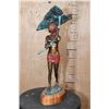 Image 3 : Original Bronze Exotic Woman Sculpture by Raj S. Paul Anjali, #1/26