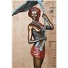 Image 4 : Original Bronze Exotic Woman Sculpture by Raj S. Paul Anjali, #1/26