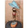 Image 6 : Original Bronze Exotic Woman Sculpture by Raj S. Paul Anjali, #1/26