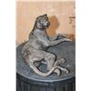 Image 2 : Bronze "Laying" TIGER Sculpture