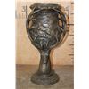 Image 3 : Large Bronze Deer Stag Antler PLANTER or URN Sculpture