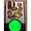 Image 4 : 10 Pieces of Authentic Myanmar AMBER Fossil Specimens with Insect Inclusions