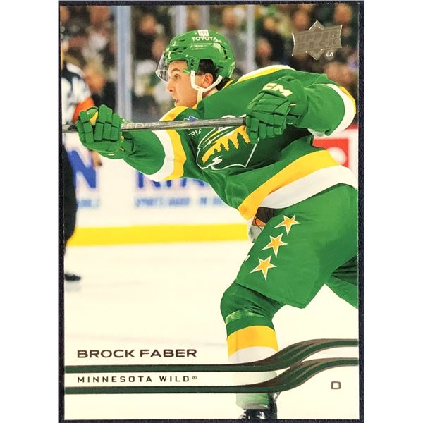 2025-26 UPPER DECK NHL BROCK FABER
