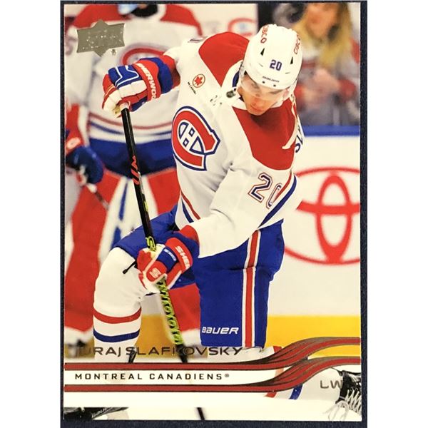 2025-26 UPPER DECK NHL JURAG SLAFKOVSKY