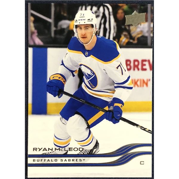 2025-26 UPPER DECK NHL RYAN McLEOD