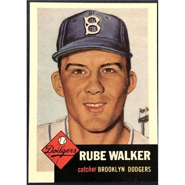 1991 TOPPS ARCHIVES (1953 SERIES) - RUBE WALKER