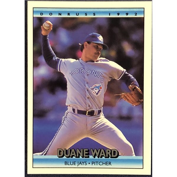 1992 DONRUSS BASEBALL DUANE WARD