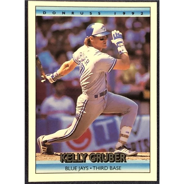 1992 DONRUSS BASEBALL KELLY GRUBER